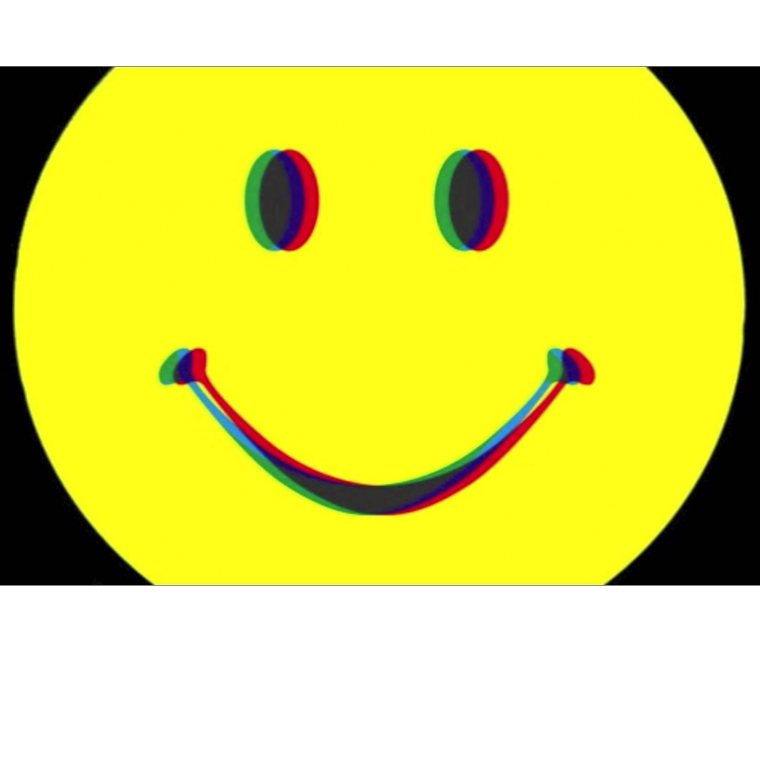 Смайлик на желтом фоне
