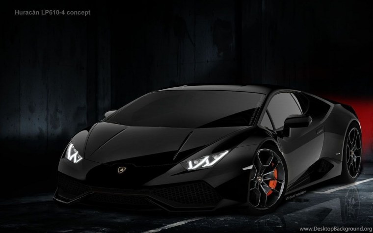 Ламборджини Хуракан черный