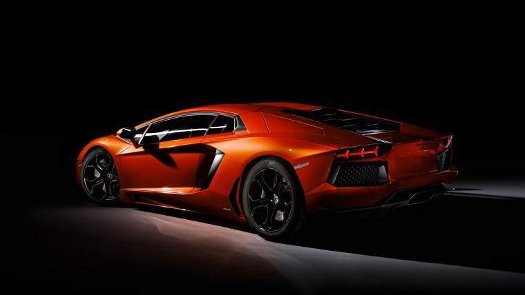 Lamborghini, Orange, Aventador, lp700-4