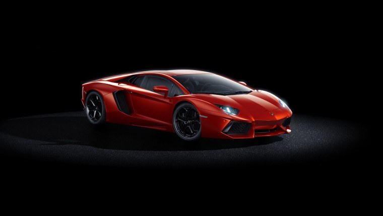 Lamborghini Aventador lp700 красный