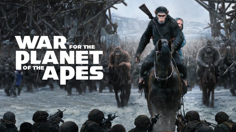 Обложка для двд Планета обезьян: война (2017) War for the Planet of the Apes