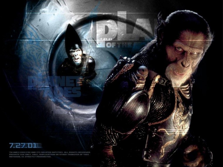 Planet of the Apes 2001 обои