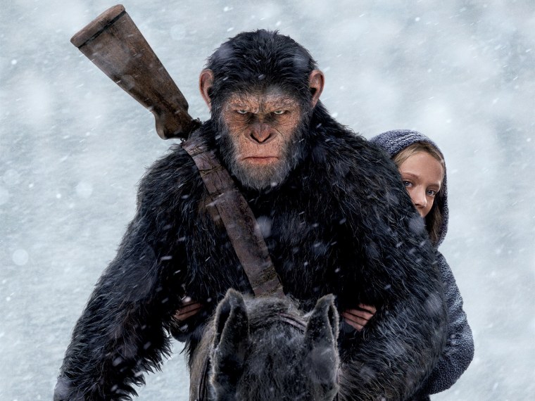 Планета обезьян война 2017