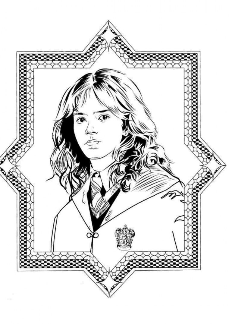 Персонажи Гарри Поттера рисунки Гермиона