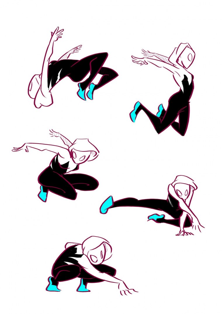 Позы Гвен Стейси