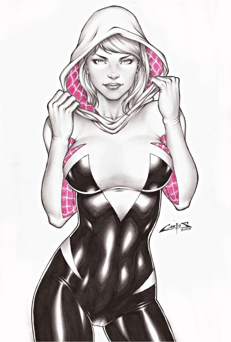 Срисовки Гвен Стейси