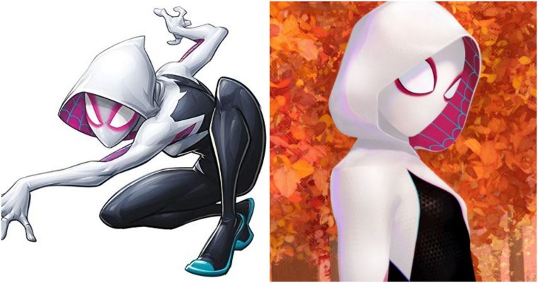 Позы Гвен паук