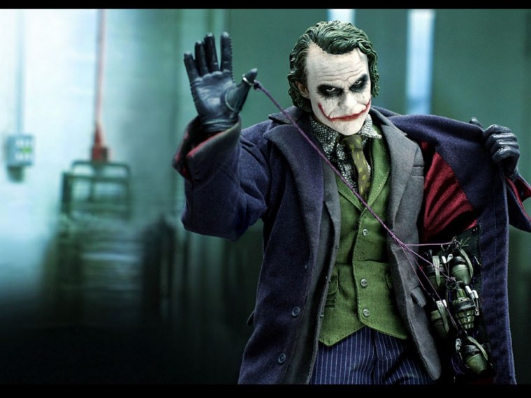 Джокер хит Леджер шрамы