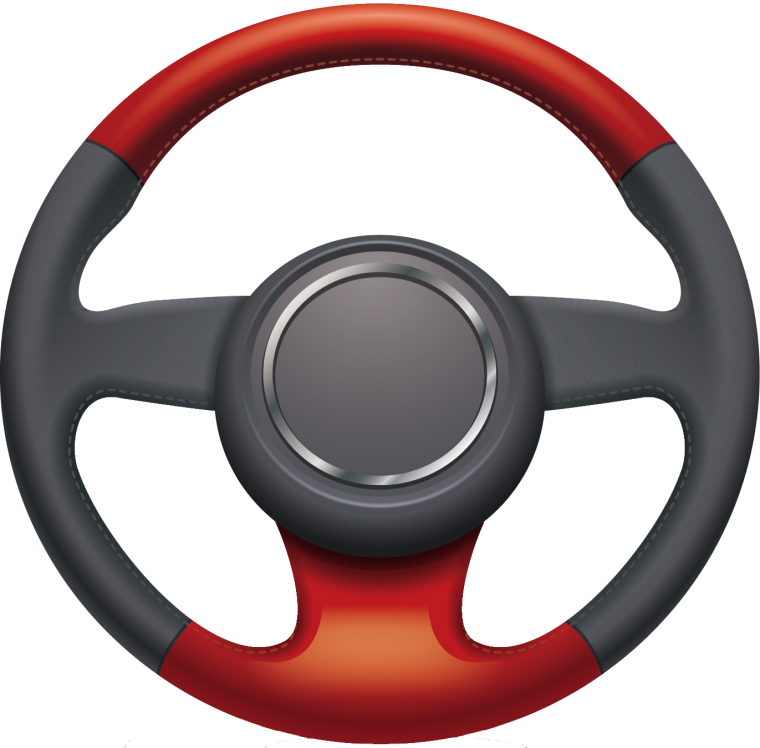 Автомобильный руль вектор