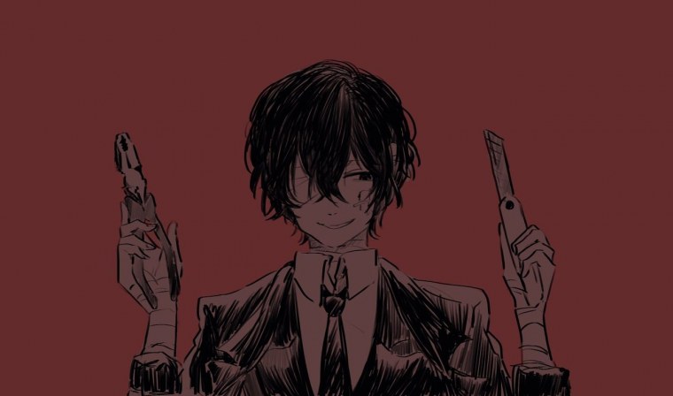 Дадзай Осаму арт Эстетика