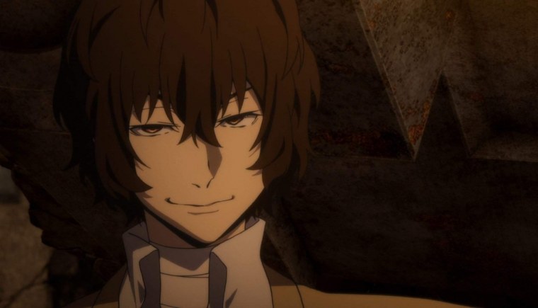 Дадзай Осаму ухмылка