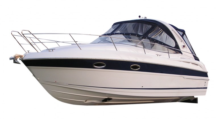 Катер на прозрачном фоне