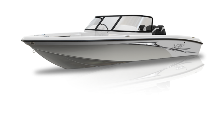 Лодка на белом фоне