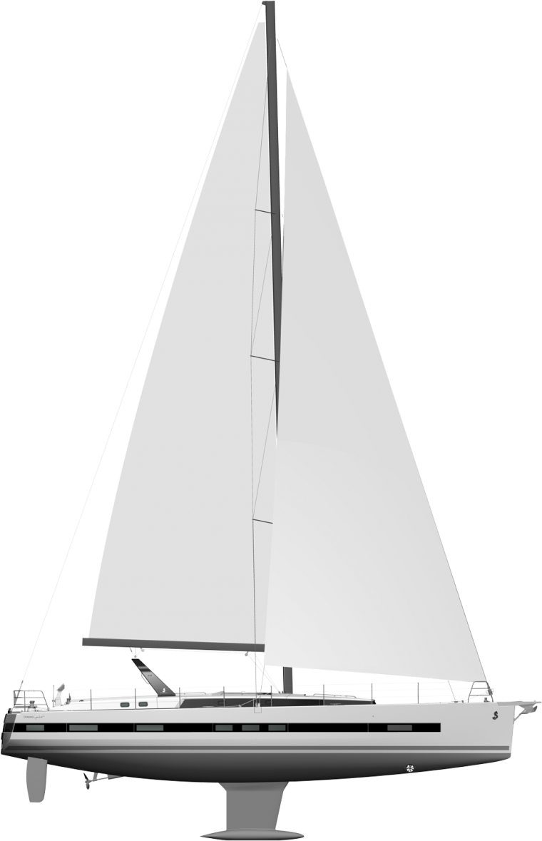 Яхта без фона