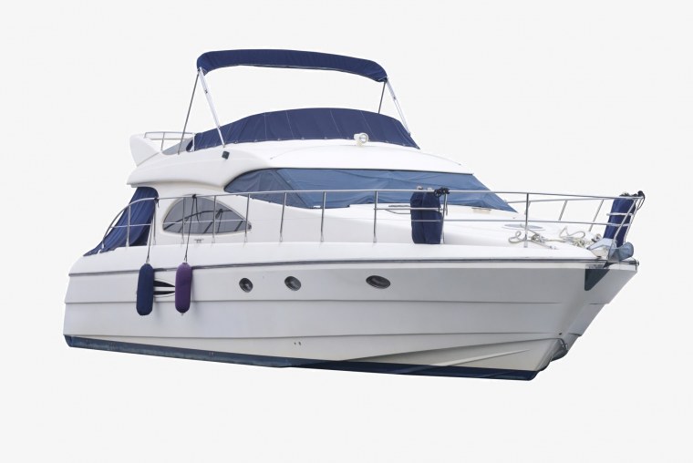 Яхта на прозрачном фоне для фотошопа