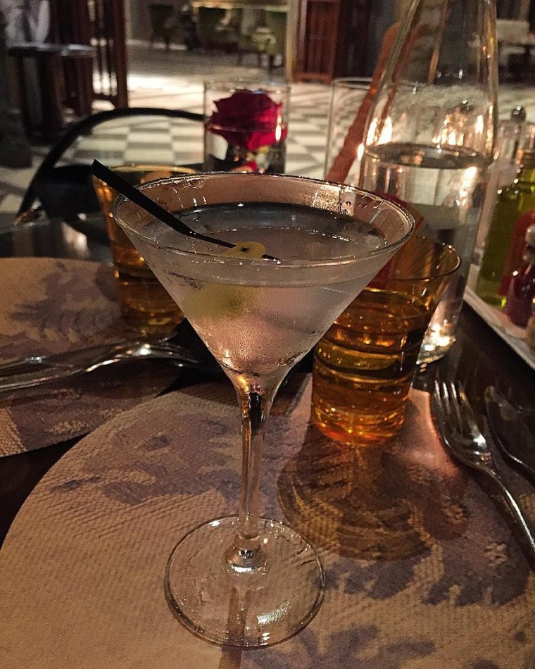 Вечер с мартини