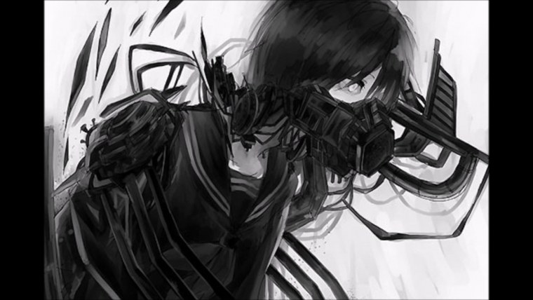 Пустой взгляд аниме парень