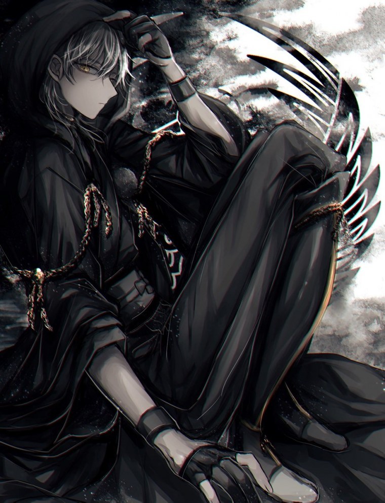 Аниме парень демон убийца