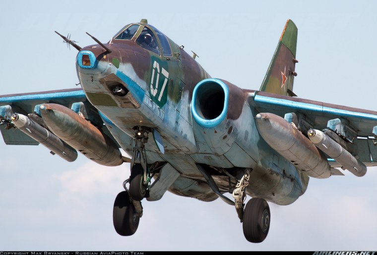 Вооружение Су 25 Грач