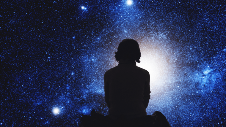 Человек под звездами