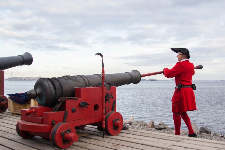 Корабельная пушка 17 век