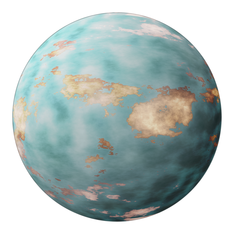 Планета без фона