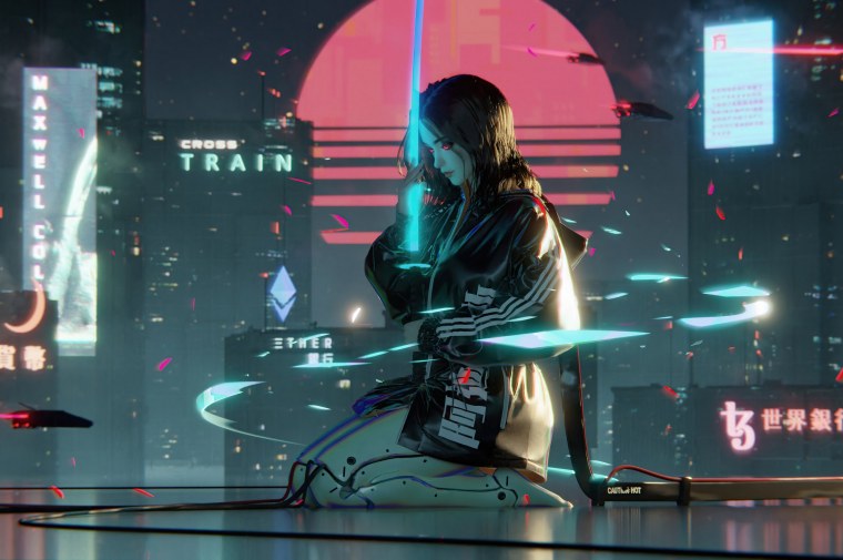 Город Найт Сити Cyberpunk 2077