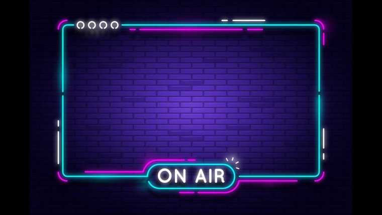 Неоновые рамки на iphone