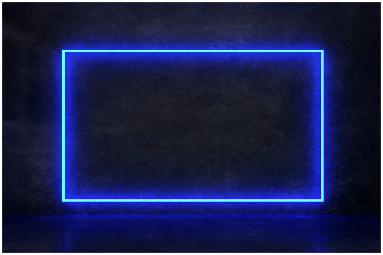 Неоновые рамки для телефона