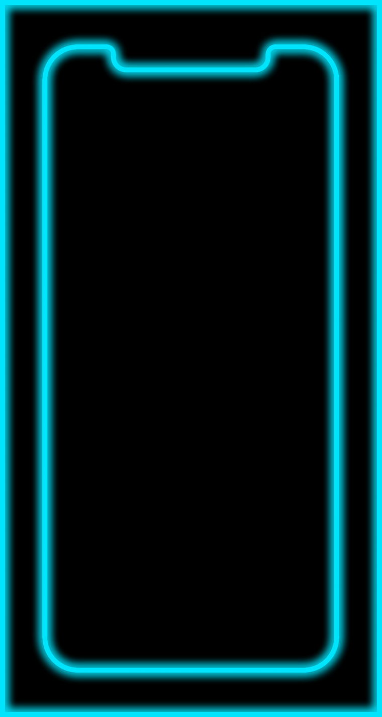 Неоновый прямоугольник