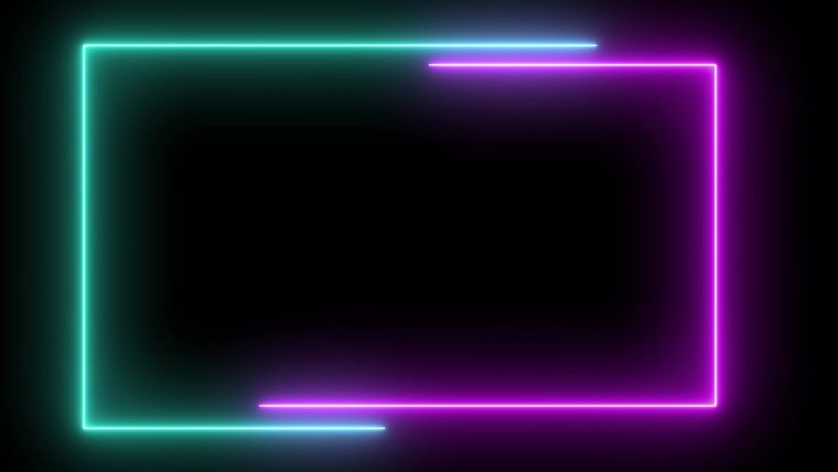 Неоновая рамка