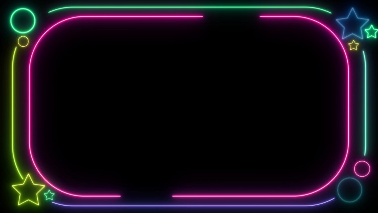 Неоновая рамка