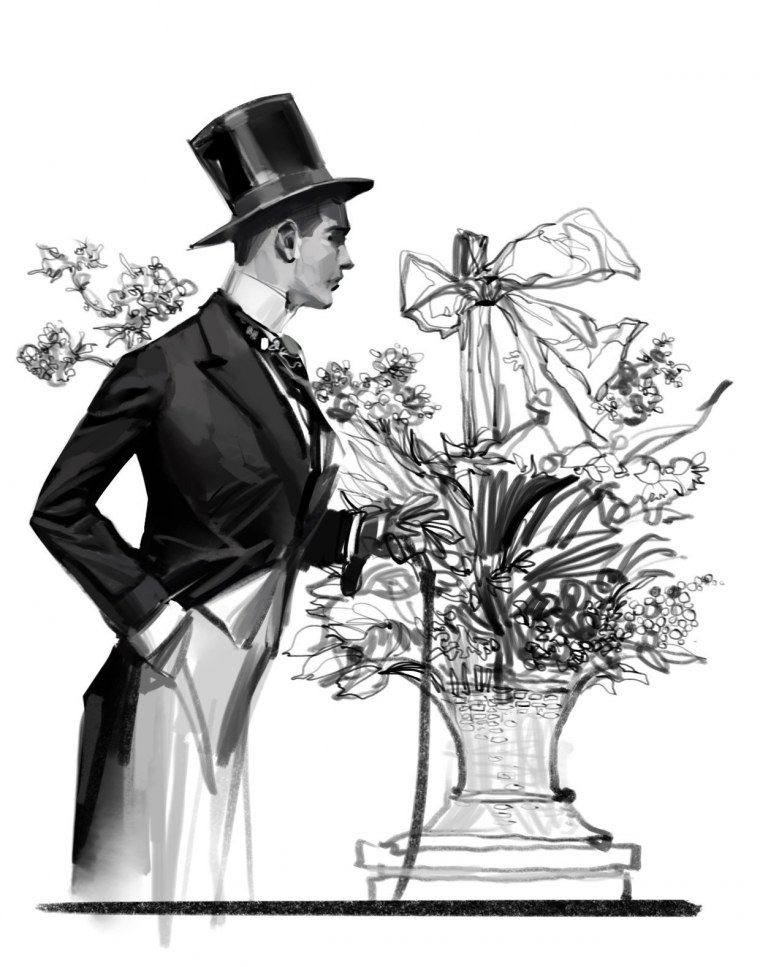 Сомерсет Моэм портрет джентльмена