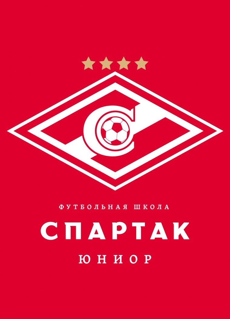 Логотип Спартака на Красном фоне