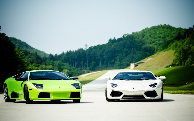 Ламборджини Мурселаго и авентадор