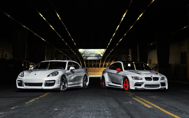 Car Porsche BMW Mercedes