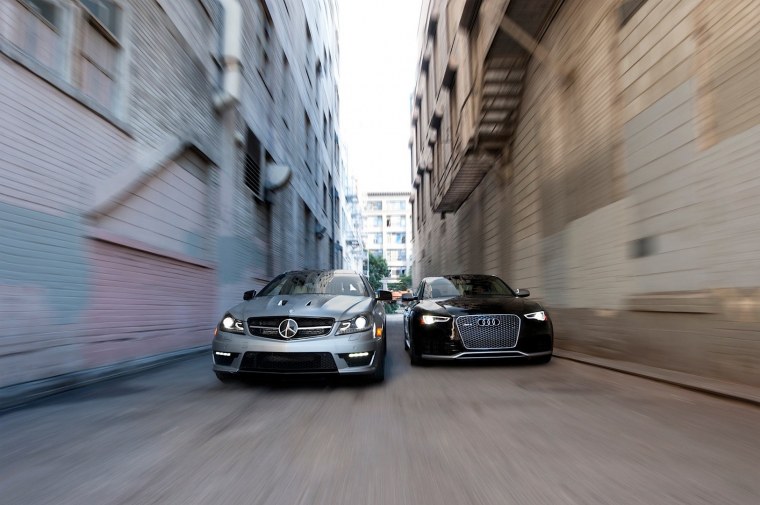 Audi rs5 vs Mercedes Benz c63 507 Edition