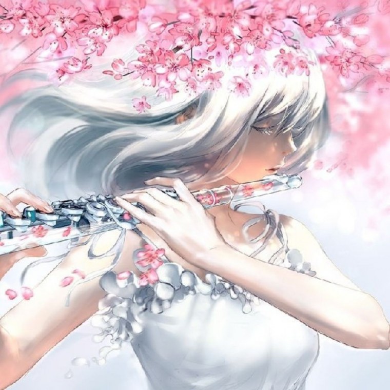 Девушка с флейтой