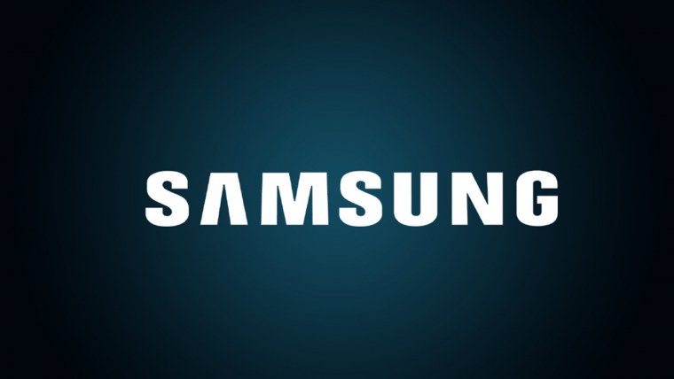 Обои с логотипом Samsung