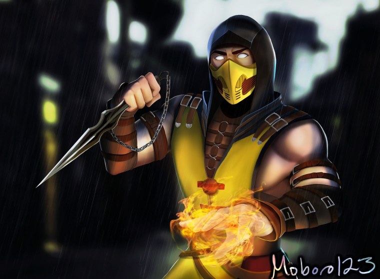 Скорпион мортал комбат 4