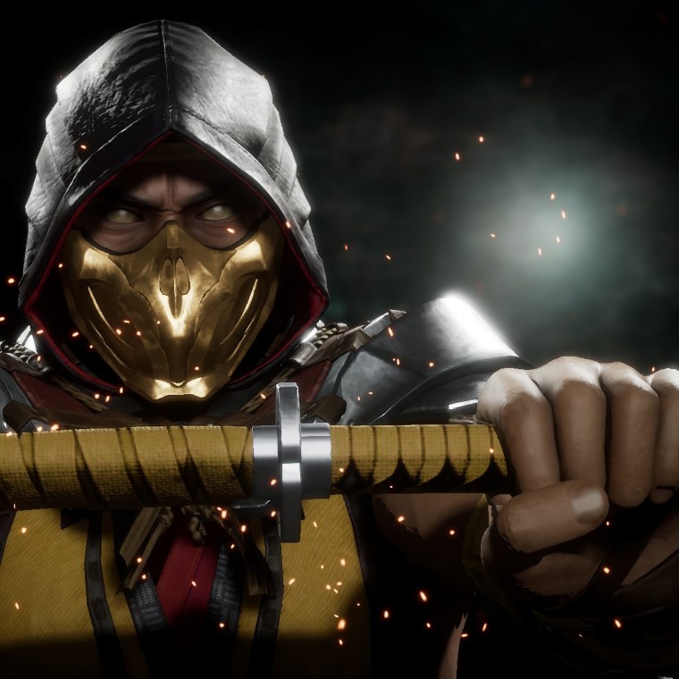 Скорпион мортал комбат 11