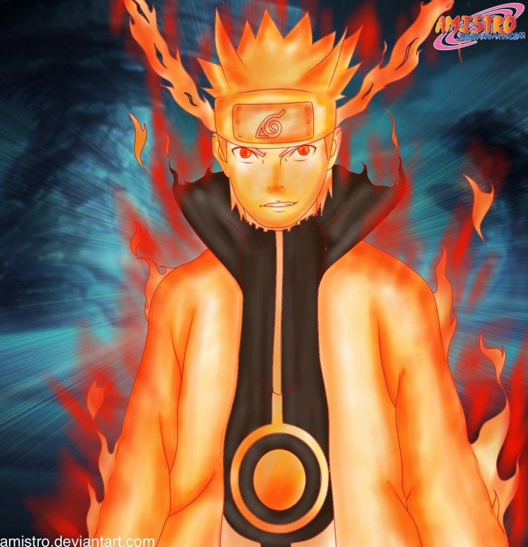 Наруто режим чакры Девятихвостого