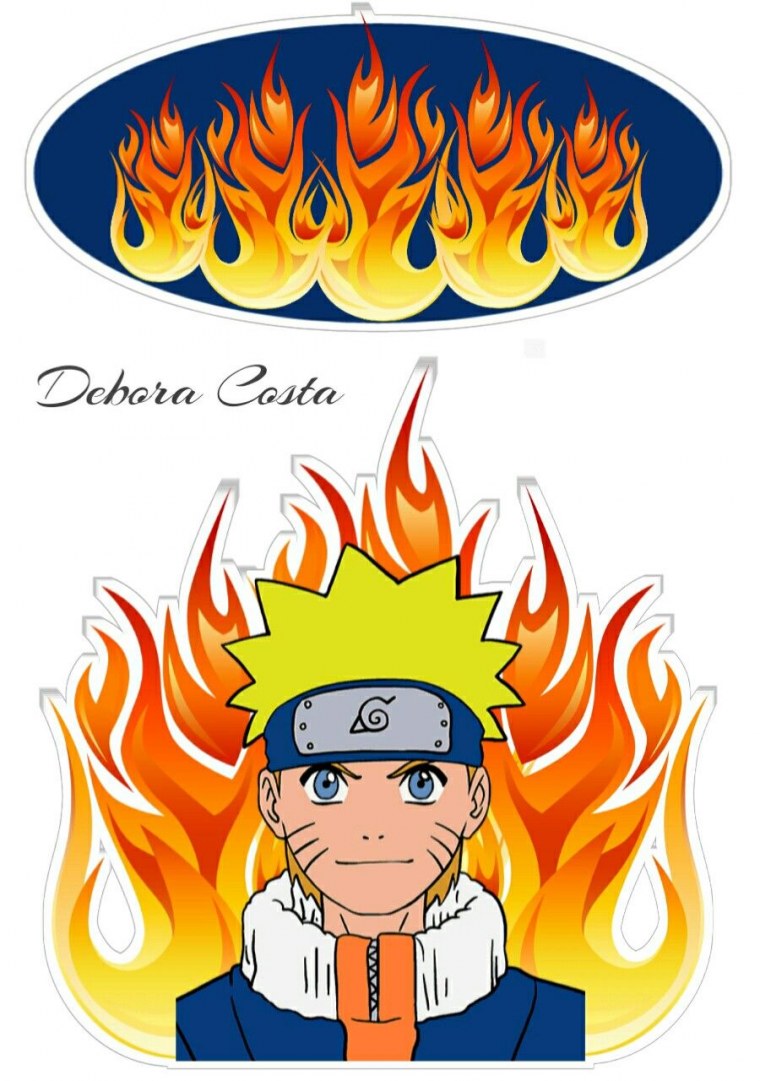 Огонь Наруто сахарная печать