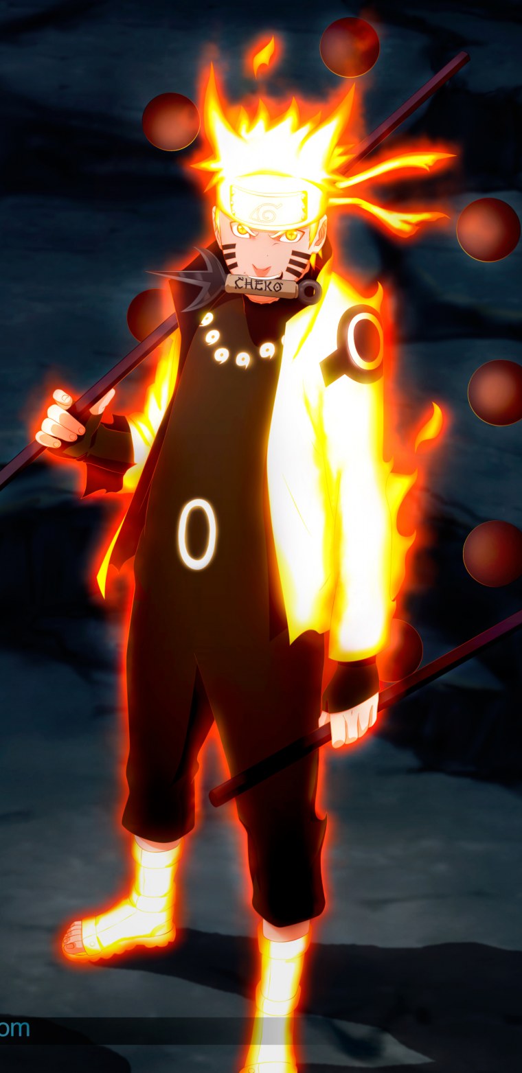 Наруто режим чакры Девятихвостого