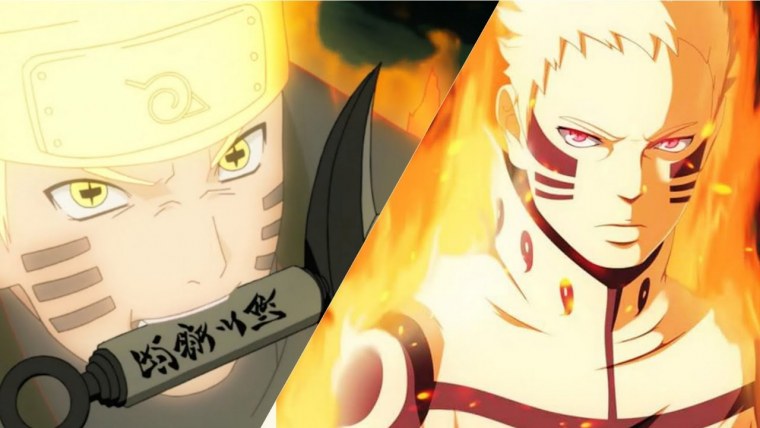 Наруто в режиме Курамы в Боруто