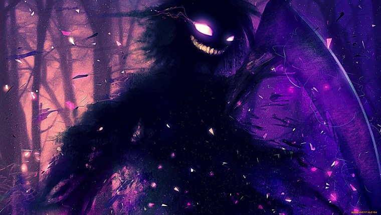 Фиолетовый монстр