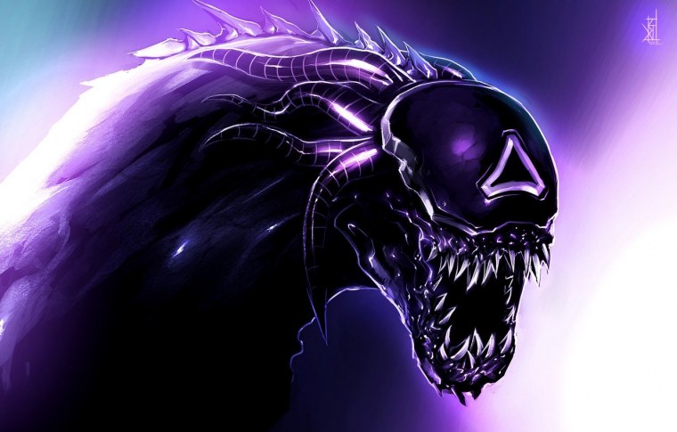 Тень демона девушки