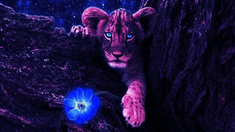 Неоновый тигр