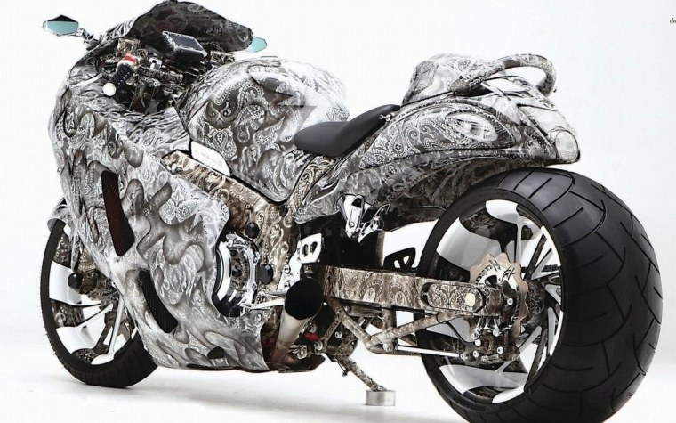 Чоппер Хаябуса байк Сузуки