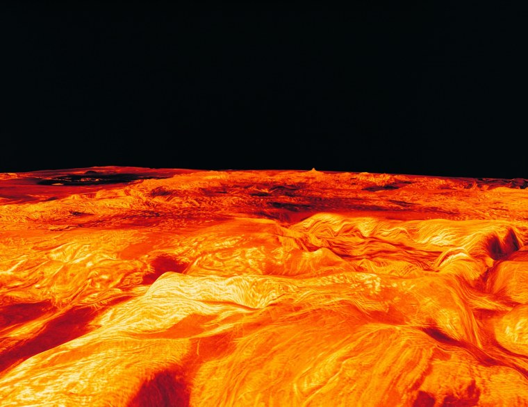 Рельеф планеты Венера